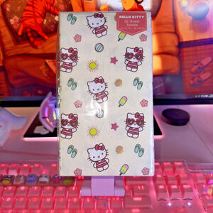 Sanrio Hello Kitty Napkins 32 Guest Towels Beach Party Heart Glasses Summer 2024